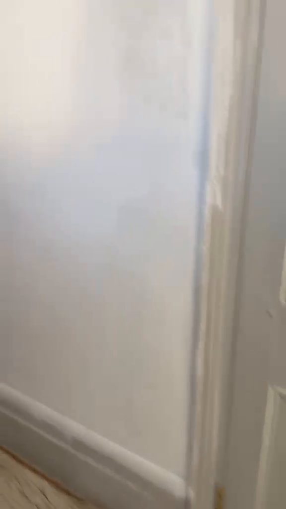 Interior painting and decorating in progress